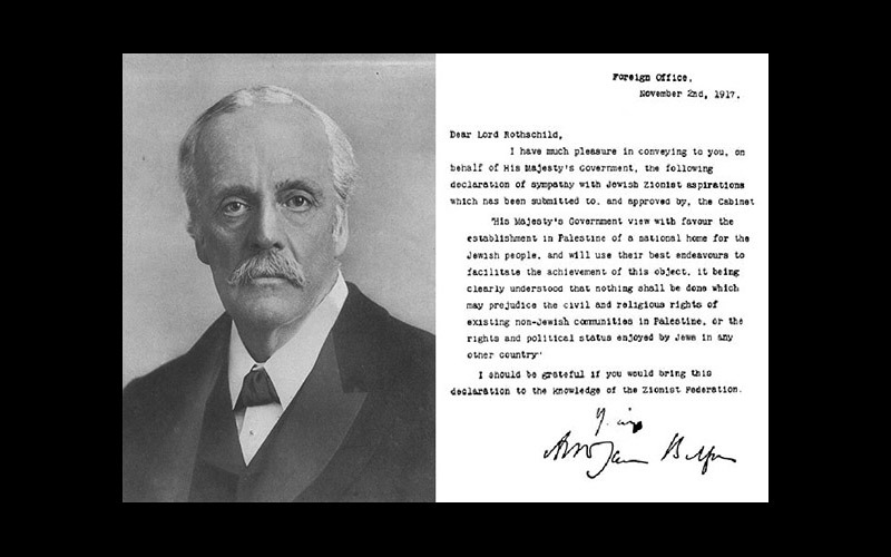 Britain’s Balfour Declaration of 1917